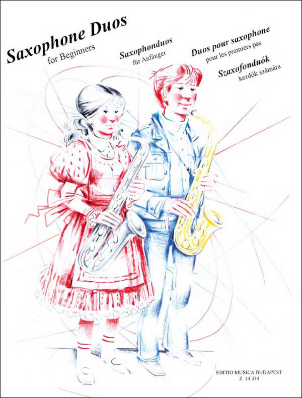 Saxophon-Duos für Anfänger&nbsp;&nbsp;für 2 Saxophone&nbsp;&nbsp;