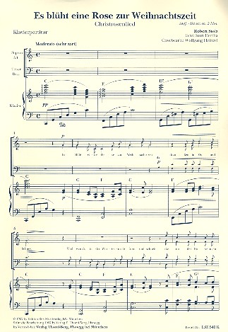 Robert Stolz - Es blüht eine Rose zur Weihnachtszeit