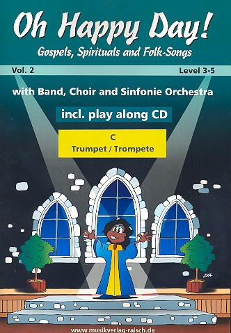 Oh happy Day vol.2 (+CD)  für 1-2 Trompeten in C  