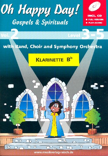 Oh happy Day vol.2 (+CD)  für 1-2 Klarinetten in B  