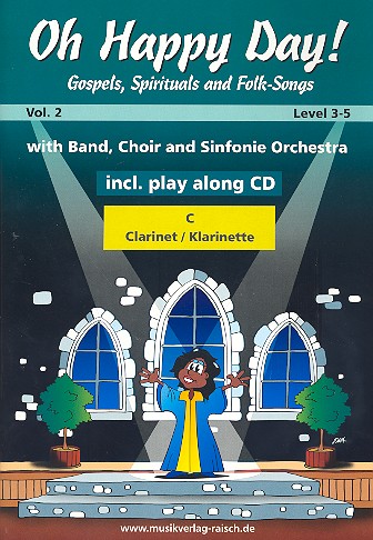 Oh happy Day vol.2 (+CD)  für 1-2 Klarinetten in C  