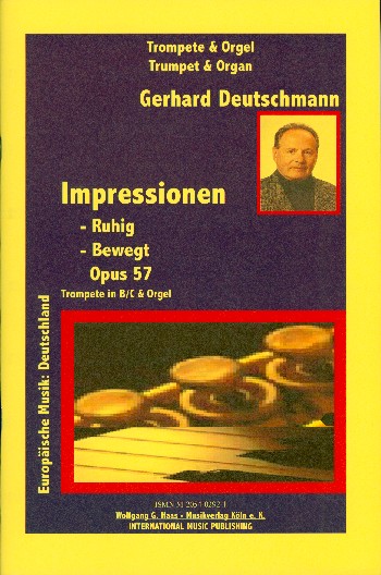 Impressionen Op.57 für Trompete und  Orgel  