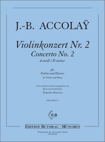 Konzert d-Moll Nr.2 für Violine und  Klavier  