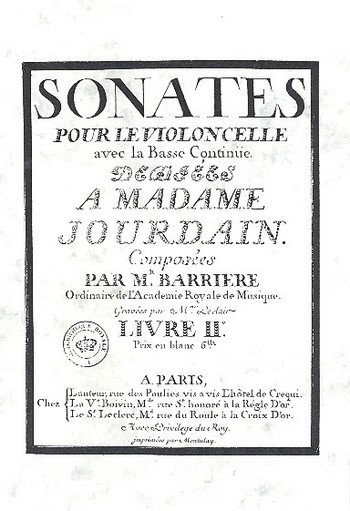 Sonates vol.2&nbsp;&nbsp;pour le violoncelle avec la basse continue&nbsp;&nbsp;