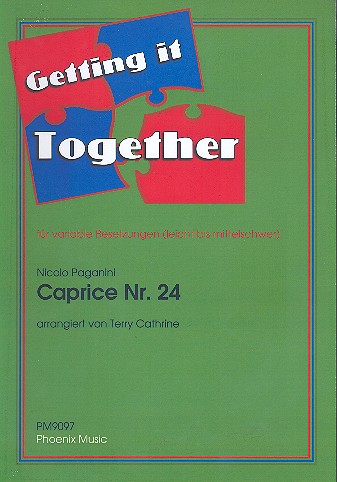 Caprice Nr.24 für variable  Besetzung  Partitur und Stimmen