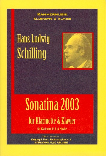 Sonatina 2003&nbsp;&nbsp;für Klarinette und Klavier&nbsp;&nbsp;