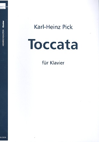 Toccata  für Klavier  