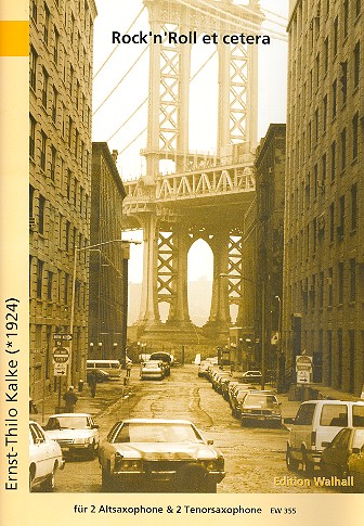 Rock 'n' Roll et cetera&nbsp;&nbsp;für 4 Saxophone (AATT)&nbsp;&nbsp;Partitur und Stimmen