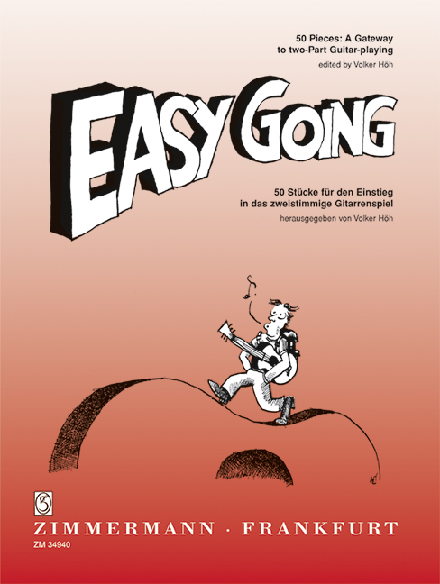Easy going - 50 Stücke für den Einstieg ins zweistimmige Gitarrenspiel&nbsp;&nbsp;für Gitarre&nbsp;&nbsp;