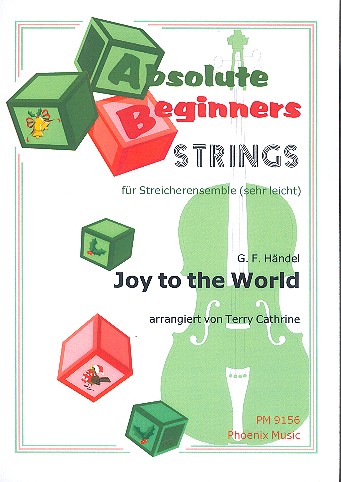 Joy to the World für variable  Streicherbesetzung (sehr leicht)  Partitur und Stimmen