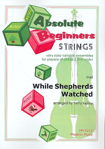 While Shepherds watched  für variable Streicherbesetzung  Partitur und Stimmen