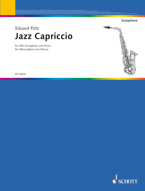 Jazz Capriccio  für Alt-Saxophon und Klavier  
