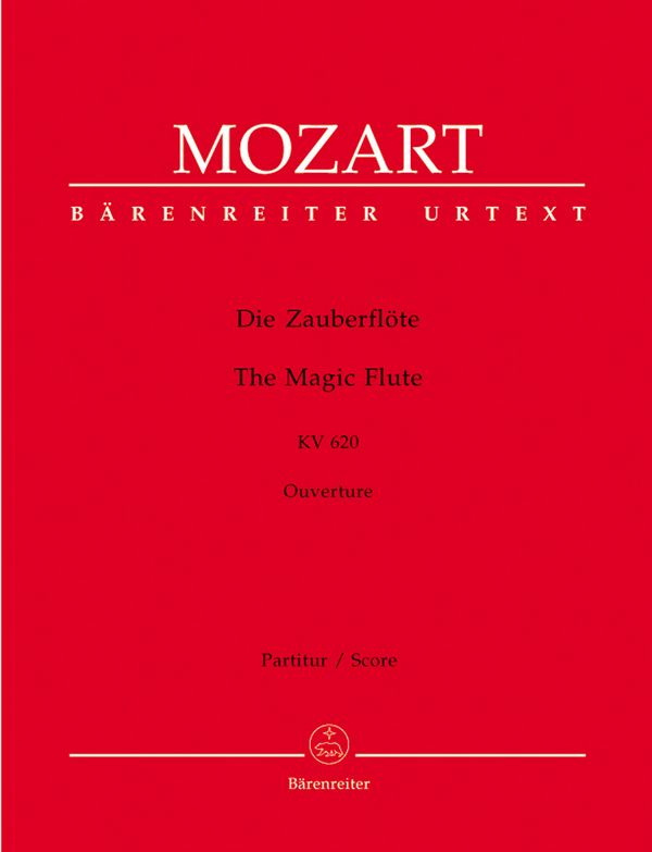 Ouvertüre zu 'Die Zauberflöte' KV620&nbsp;&nbsp;für Orchester&nbsp;&nbsp;Partitur