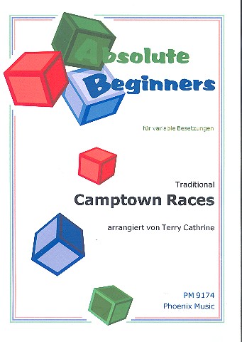 Camptown Races für variable  Besetzung  Partitur und Stimmen