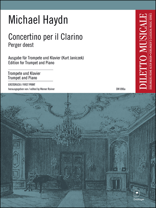 Concertino per il clarino für  Trompete und Klavier  Janiczek, Kurt, Ed
