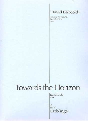 Towards the Horizon&nbsp;&nbsp;for piano&nbsp;&nbsp;