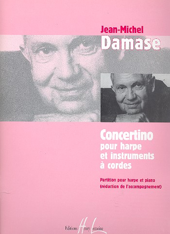 Concertino pour harpe et instruments&nbsp;&nbsp;a cordes pour harpe et piano&nbsp;&nbsp;(reduction de l'accompagnement)