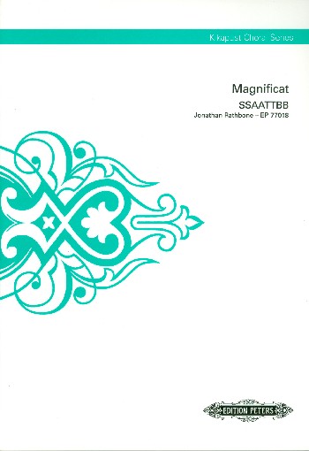 Magnificat&nbsp;&nbsp;for mixed chorus (SSAATTBB) a cappella&nbsp;&nbsp;Score