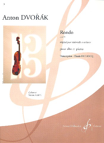 Rondo op.94 pour alto&nbsp;&nbsp;et piano&nbsp;&nbsp;Ducrocq, C., arr.