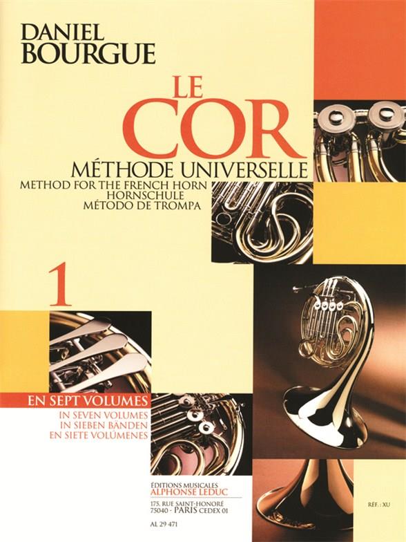 Le cor vol.1 methode universelle&nbsp;&nbsp;en 7 volumes (fr/dt/sp/en)&nbsp;&nbsp;
