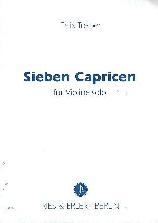 7 Capricen  für Violine solo  
