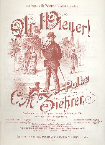 Ur-Wiener op.371: Polka&nbsp;&nbsp;für Klavier&nbsp;&nbsp;