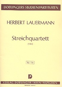 Streichquartett Studienpartitur&nbsp;&nbsp;&nbsp;&nbsp;
