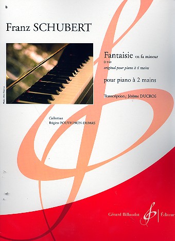 Fantaisie fa mineur D940&nbsp;&nbsp;pour piano&nbsp;&nbsp;
