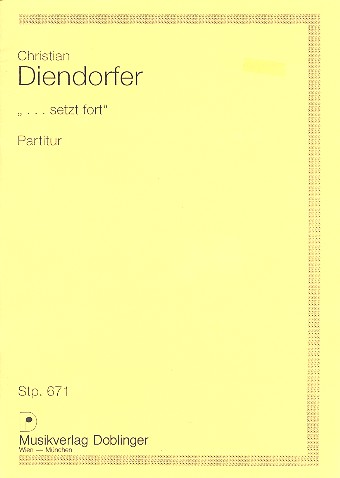 Setzt fort für Streichquartett  Studienpartitur (Partitur)  