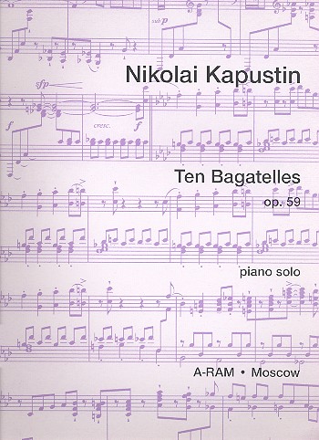 10 Bagatelles op.59  for piano  
