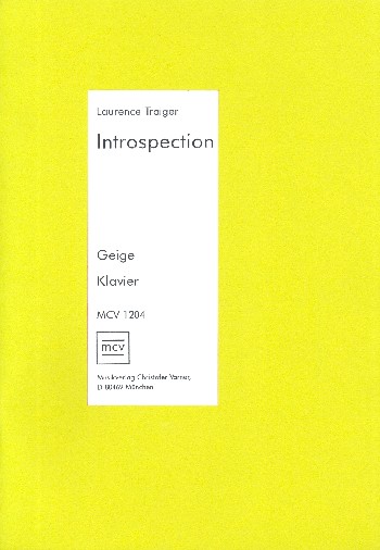 Introspection  für Violine und Klavier  