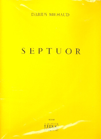 Septuor a cordes pour&nbsp;&nbsp;2 violons, 2 altos, 2 violon-&nbsp;&nbsp;celles et contrebasse, parties