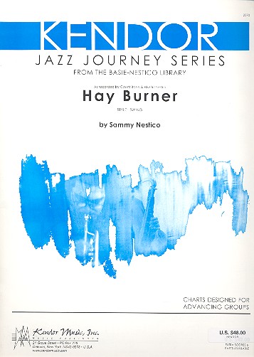 Hay Burner  for Jazz Ensemble  score and parts