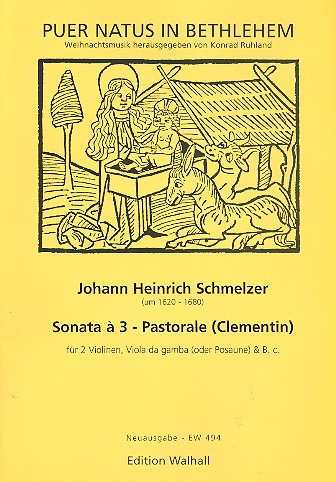 Sonata a 3 Pastorale&nbsp;&nbsp;für 2 Violinen, Viola da gamba (Pos) und B.c.&nbsp;&nbsp;