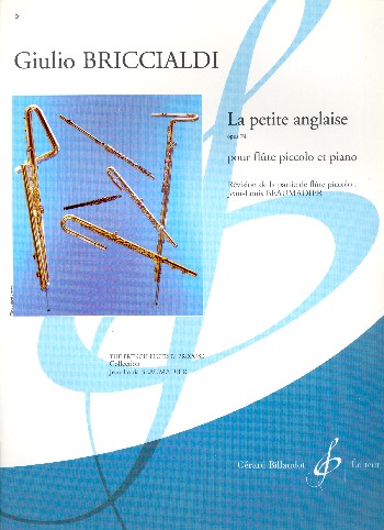 La petite anglaise op.74&nbsp;&nbsp;pour flute piccolo et piano&nbsp;&nbsp;Beaumadier, Jean-Louis, arr.