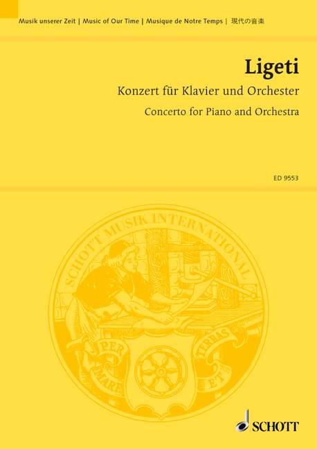 Konzert  für Klavier und Orchester  Studienpartitur