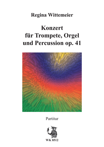 Konzert op.41 für Trompete, Orgel  und Schlagzeug  Partitur