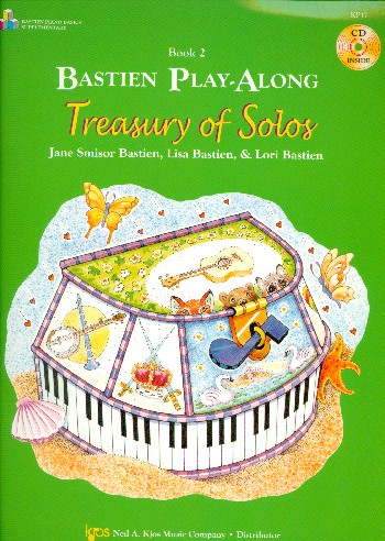 Bastien play along vol.2 (+CD) treasury  of solos for piano  
