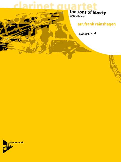 The songs of liberty for&nbsp;&nbsp;for 4 clarinets (B/B/ES/Bass)&nbsp;&nbsp;score and parts