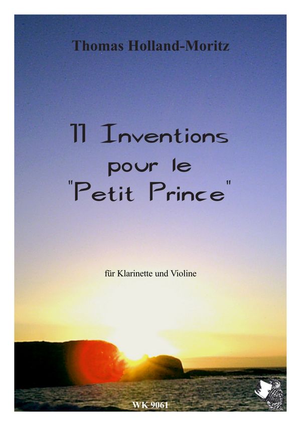 11 inventions pour le Petit Prince  für Klarinette und Violine  Spielpartitur