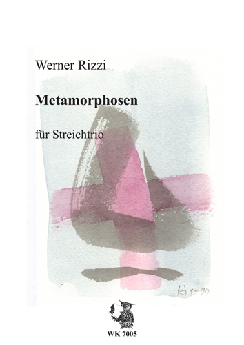 Metamorphosen   für Streichtrio  Partitur