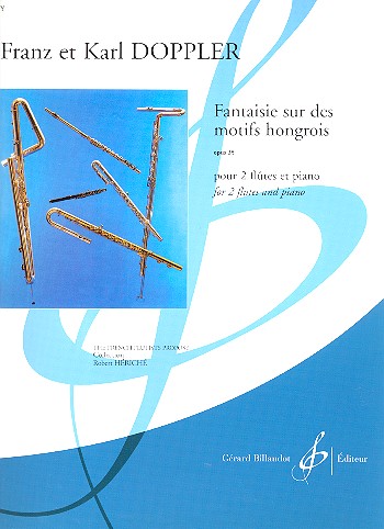 Fantaisie op.35 sur des motifs hongrois  pour 2 flutes et piano  