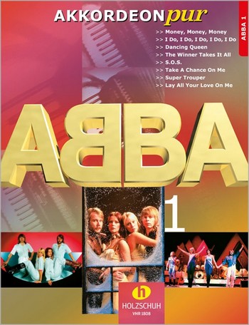 ABBA Band 1  für Akkordeon  