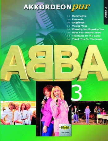 ABBA Band 3  für Akkordeon  