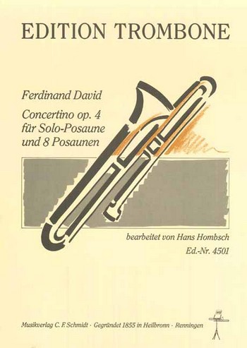 Concertino op.4  für Soloposaune und 8 Posaunen  