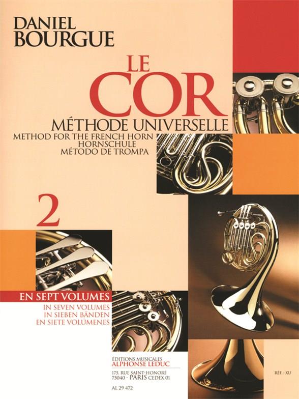 Le cor vol.2 methode&nbsp;&nbsp;universelle  en 7 volumes&nbsp;&nbsp;(fr/en/sp)