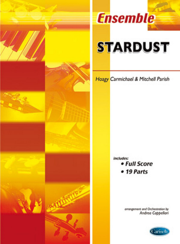 Stardust: for mixed  ensemble, score+19parts  Cappellari, A., arr.