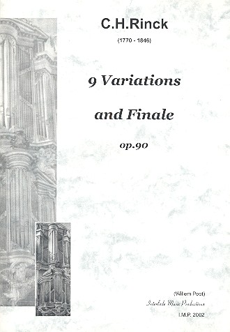 9 Variationen und Finale op.90  für Orgel  