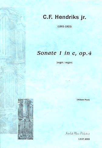 Sonate e-moll Nr.1 op.4  für Orgel  