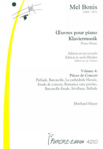 Klaviermusik Band 4: Pièces de Concert  für Klavier  